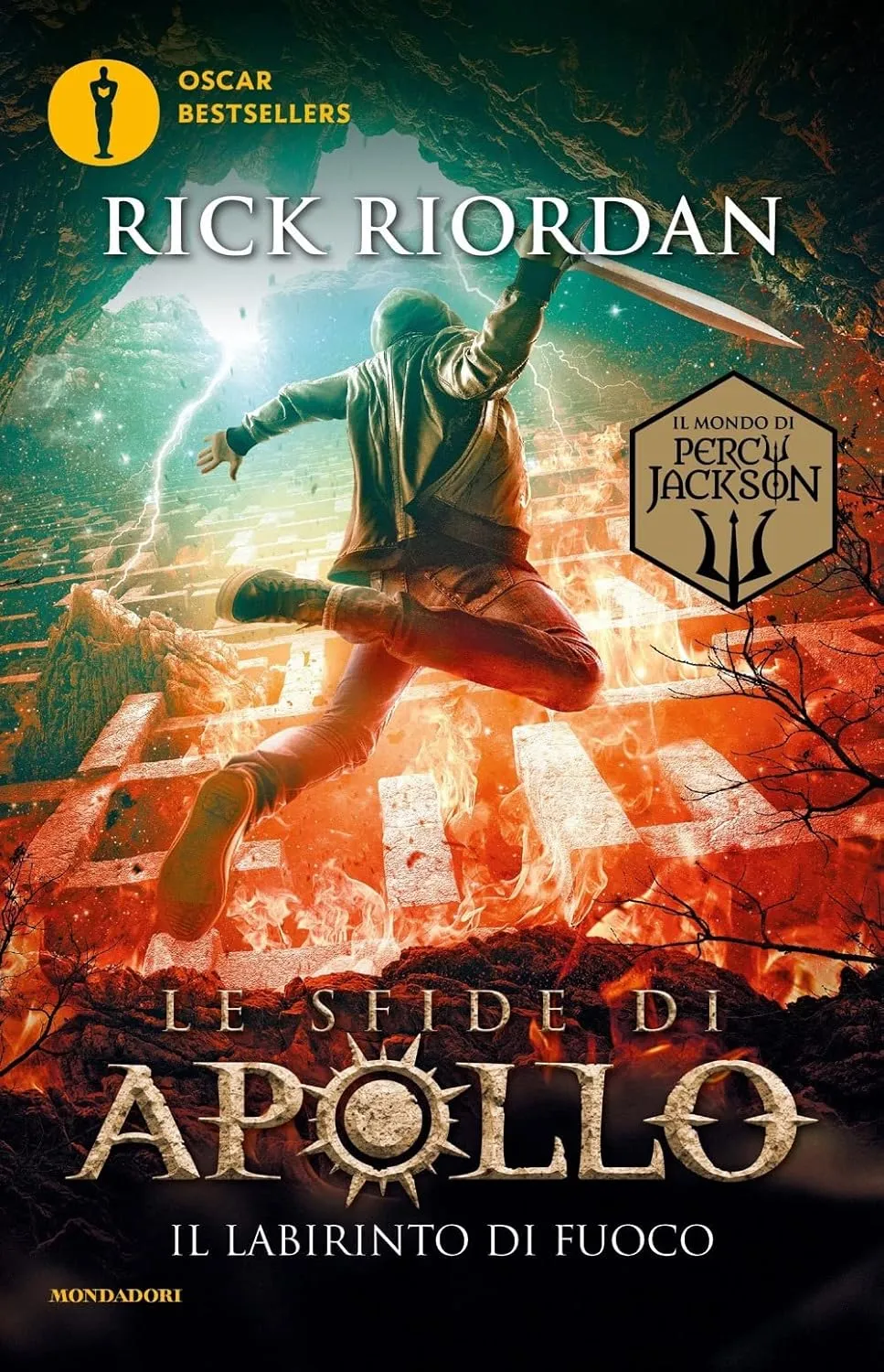 Copertina di Il labirinto di fuoco