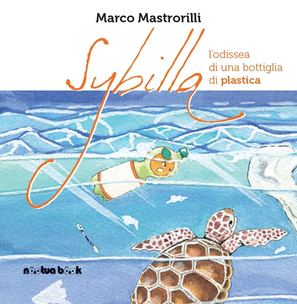 Copertina di Sybilla, l'odissea di una bottiglia di plastica
