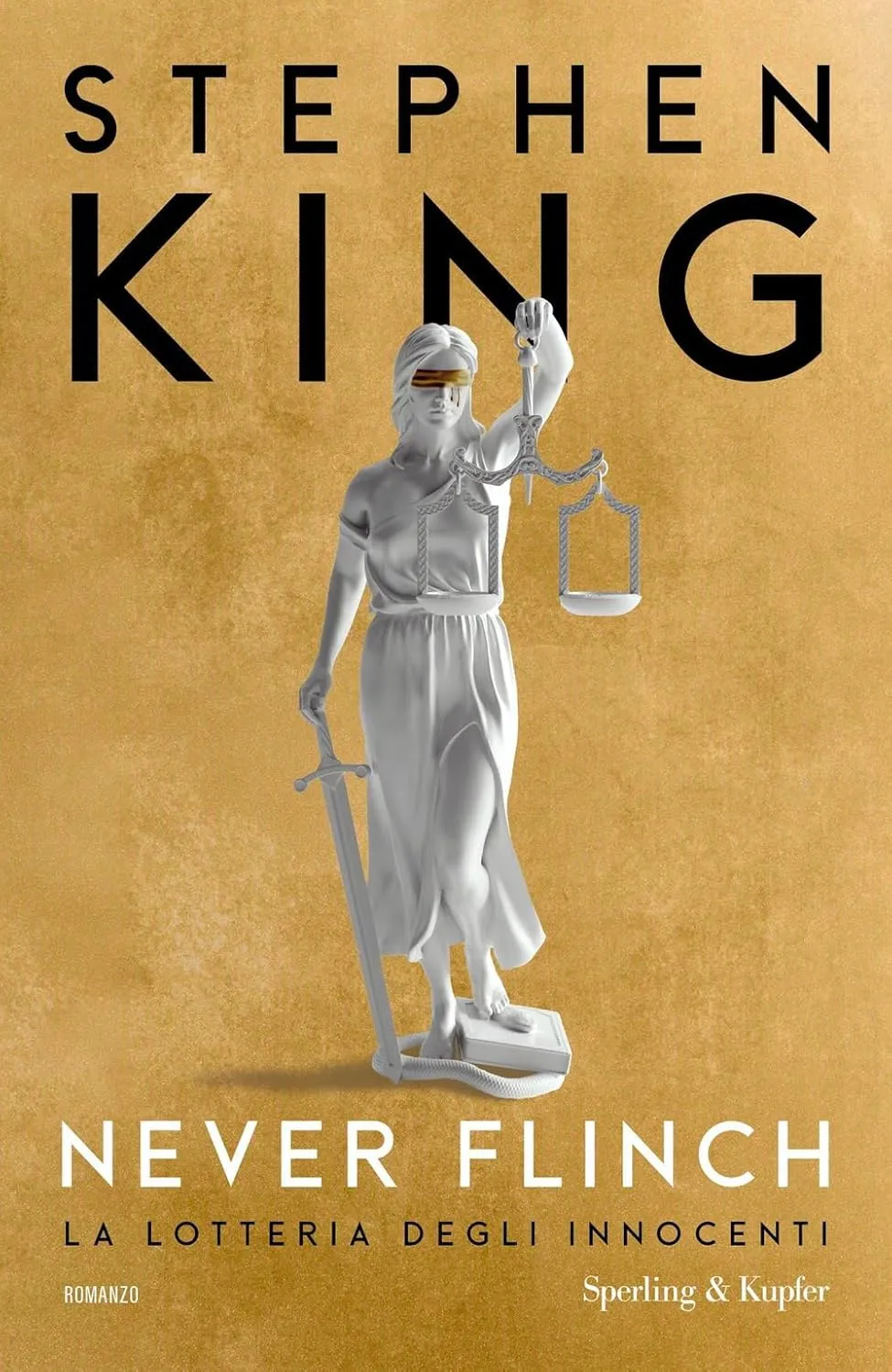 Copertina di Never Flinch